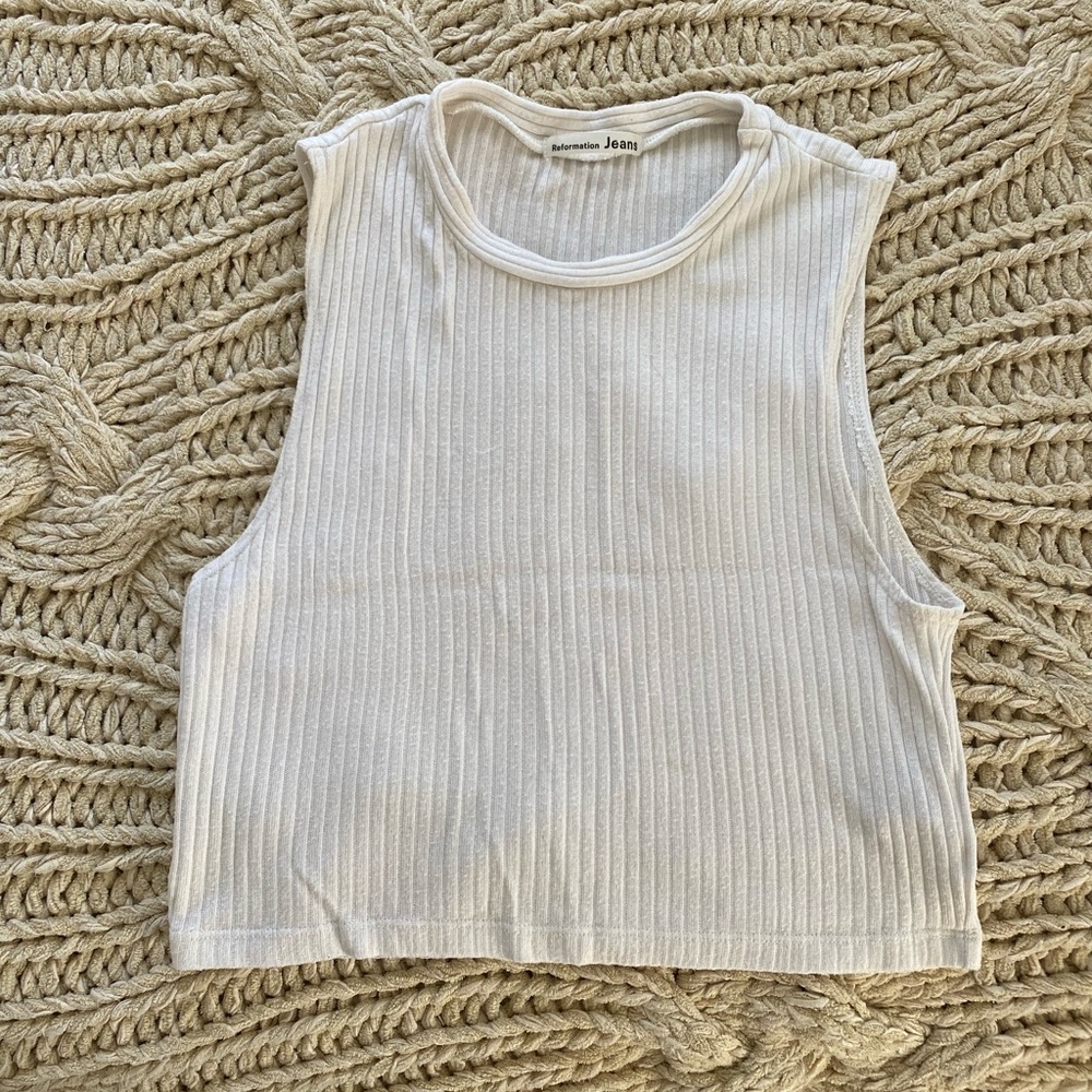 Reformation Jeans tank top